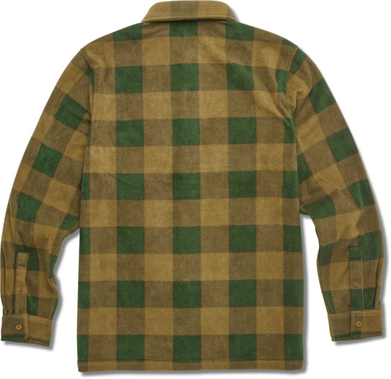 Košile - ETNIES Woodsman Fleece - Olive / Tan