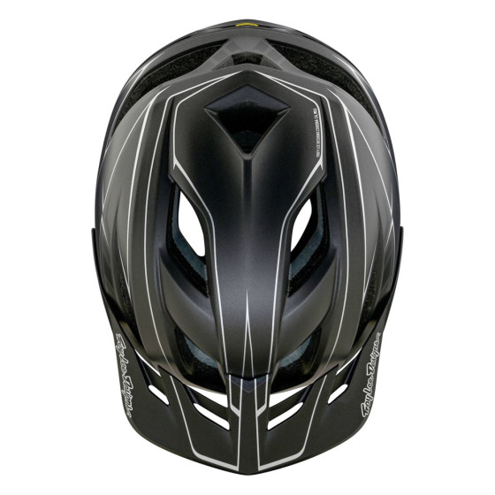 Přilba MTB - TROY LEE DESIGNS Flowline SE MIPS - Pinstripe Charcoal/Black