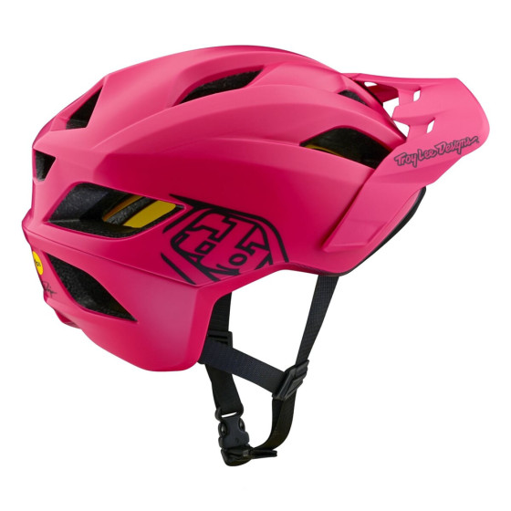 Přilba MTB - TROY LEE DESIGNS Flowline MIPS - Point Raspberry