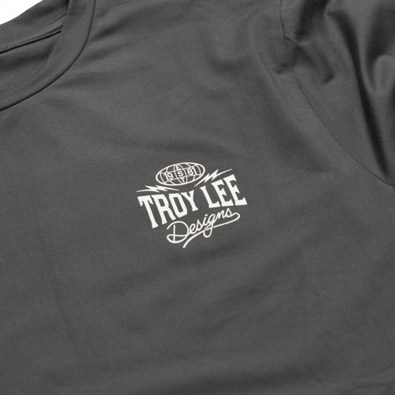 Dres - TROY LEE DESIGNS Ruckus Ride Tee - Bolts Carbon