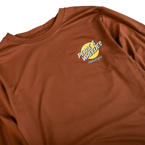 Dres - TROY LEE DESIGNS Ruckus Ride Tee - Wheelies Chocolate