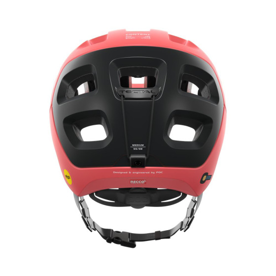 Přilba MTB - POC Tectal Race MIPS - Ammolite Cora l/ Uranium Black Matt