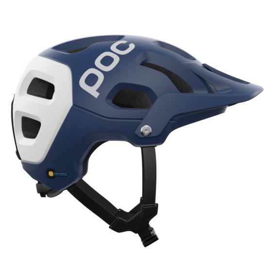 Přilba MTB - POC Tectal Race MIPS - Lead Blue / Hydrogen White Matt