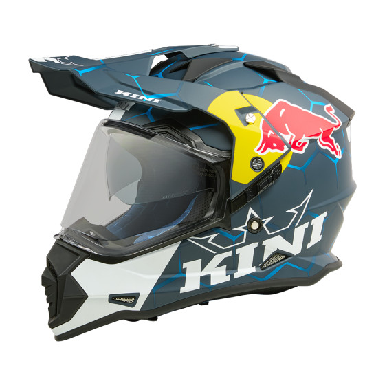 Kini Red Bull ADV 1.0 přilba modrá/bílá S (55/56 cm)