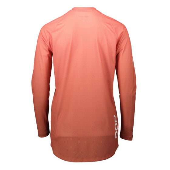 Dámský dres - POC Essential MTB Lite LS - Gradient Ammolite Coral
