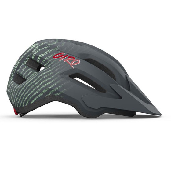 Dětská přilba MTB - GIRO Fixture II Youth - Mat Dark Shark Ripple