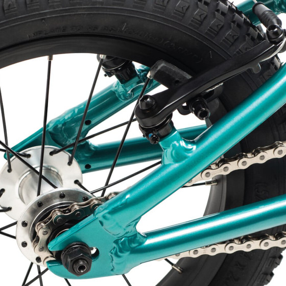 Dětské freestyle BMX kolo - DK Aura 14" - Ocean Blue