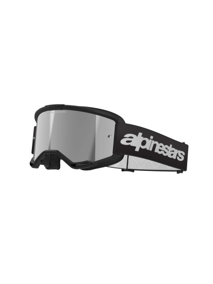 Brýle - ALPINESTARS Vision 3 Wordmark silver mirror - Black