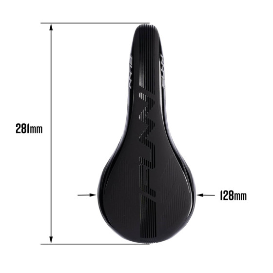 Sedlo MTB - FUNN Adlib - Black / Red