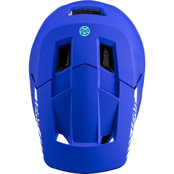 Dětská integrální přilba - LEATT MTB 1.0 DH V24 2024 - Ultra Blue