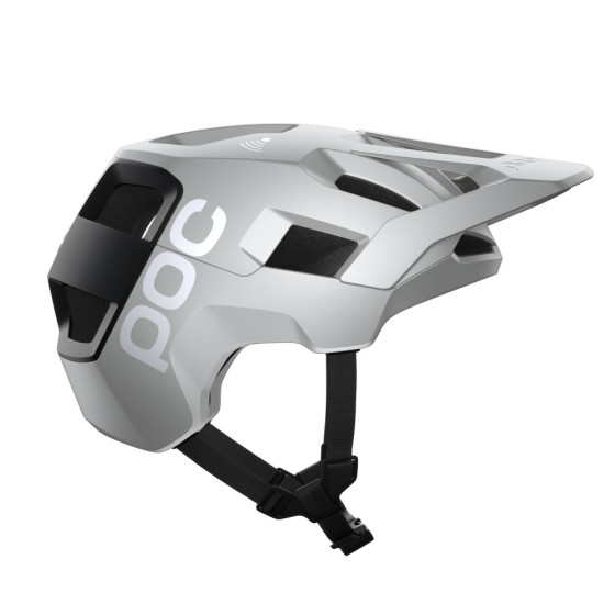 Přilba MTB - POC Kortal Race MIPS - Argentite Silver/Uranium Black Matt