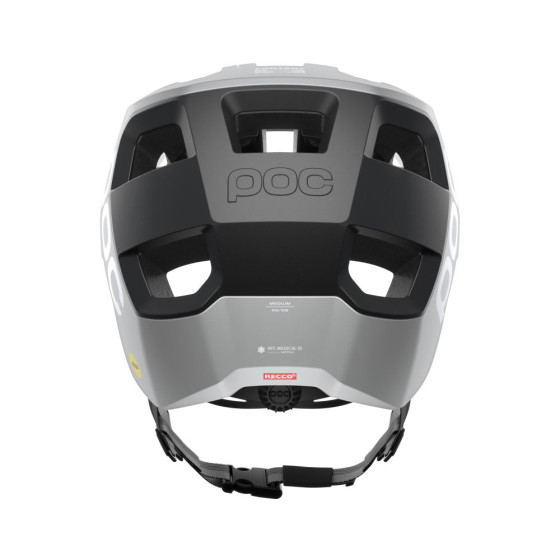 Přilba MTB - POC Kortal Race MIPS - Argentite Silver/Uranium Black Matt