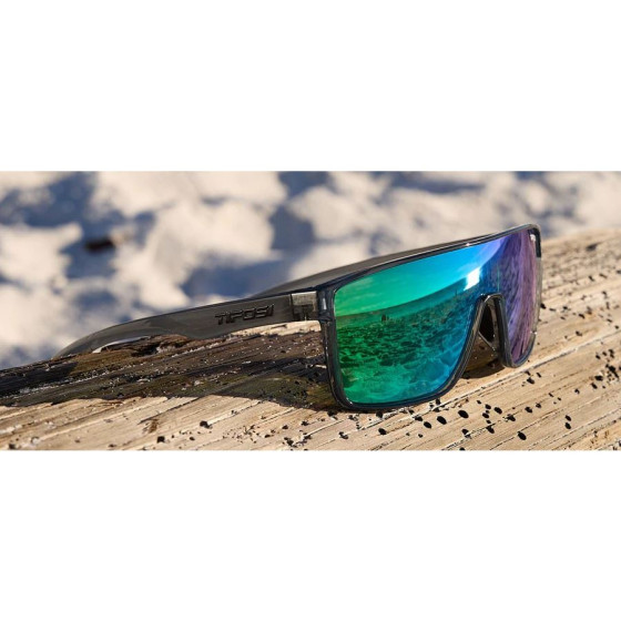 TIFOSI Sanctum Crystal Smoke  - Smoke Green Mirror 