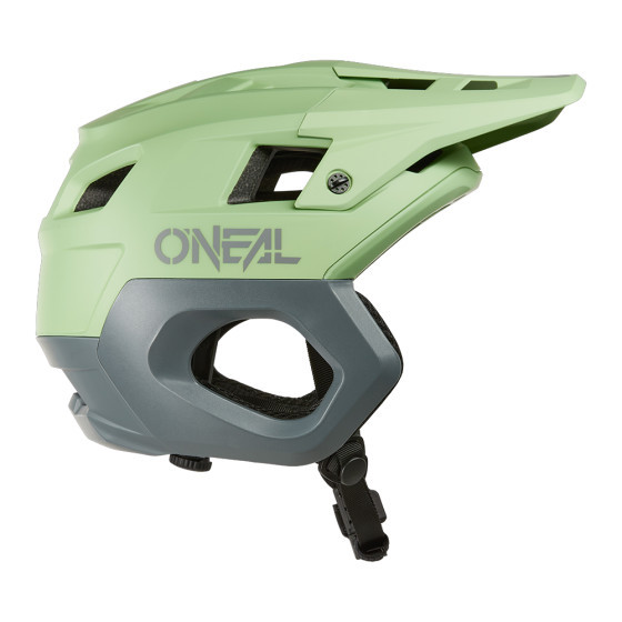 Přilba MTB - O'NEAL Trapper SOLID - zelená / šedá
