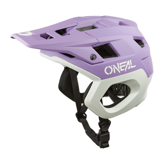 Přilba MTB - O'NEAL Trapper SOLID - fialová / světle šedá