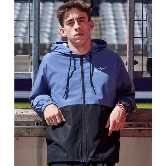 Bunda - ALPINESTARS Speeder Windbreaker Jacket 2025 - Slate Blue / Black
