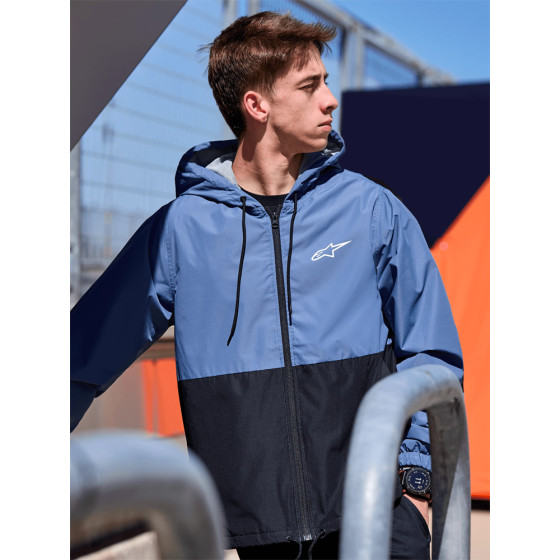 Bunda - ALPINESTARS Speeder Windbreaker Jacket 2025 - Slate Blue / Black