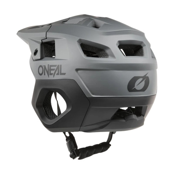 Přilba MTB - O'NEAL Trapper SOLID - šedá / černá