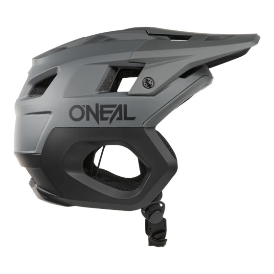 Přilba MTB - O'NEAL Trapper SOLID - šedá / černá