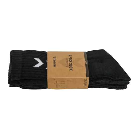 Ponožky - HUMMEL - Black (3 páry)