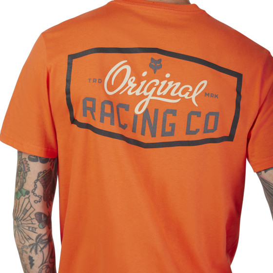 Triko - FOX Original Ss Prem Tee 2025 - Blood Orange