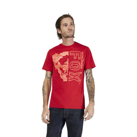 Triko - FOX Image Skull Prem Tee 2025 - Cardinal Red