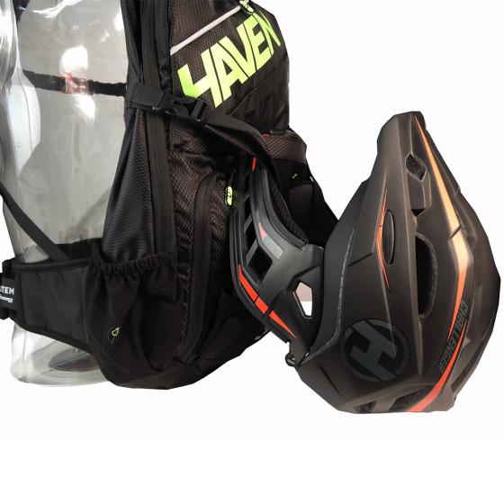 Batoh - HAVEN RIDE-KI 22L - Black / Green 