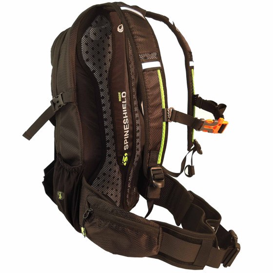 Batoh - HAVEN RIDE-KI 22L - Black / Green 