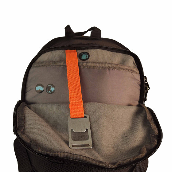 Batoh - HAVEN RIDE-KI 22L - Black / Green 