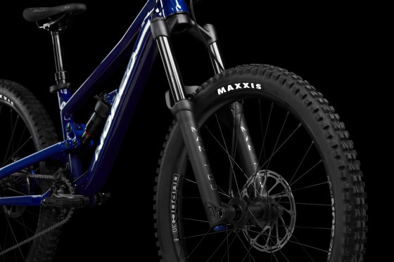 DĚTSKÉ Trail MTB kolo - NORCO Fluid FS 1 24" - Blue / Chrome