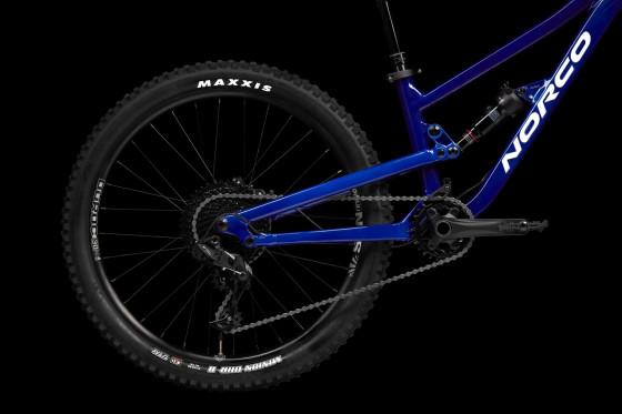 DĚTSKÉ Trail MTB kolo - NORCO Fluid FS 1 24" - Blue / Chrome