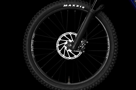 DĚTSKÉ Trail MTB kolo - NORCO Fluid FS 1 24" - Blue / Chrome