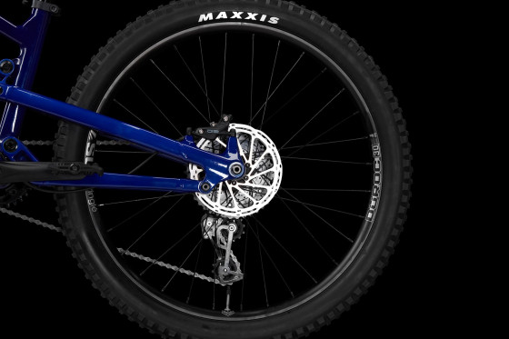 DĚTSKÉ Trail MTB kolo - NORCO Fluid FS 1 24" - Blue / Chrome