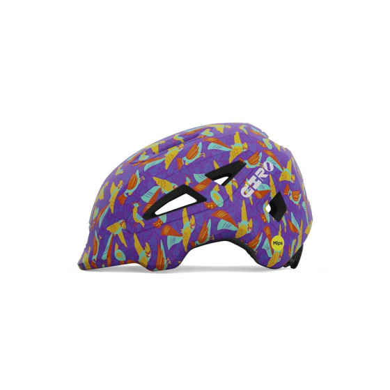 Dětská přilba MTB - GIRO Scamp II - Mat Purple Libre 
