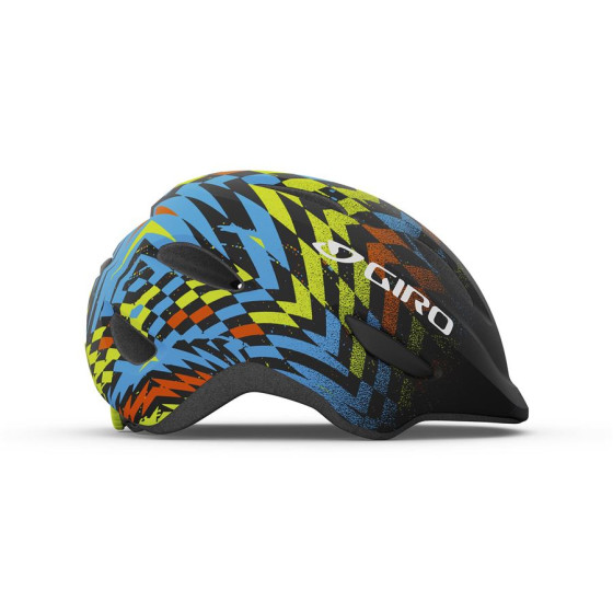 Dětská přilba MTB - GIRO Scamp - Mat Black Check Fade