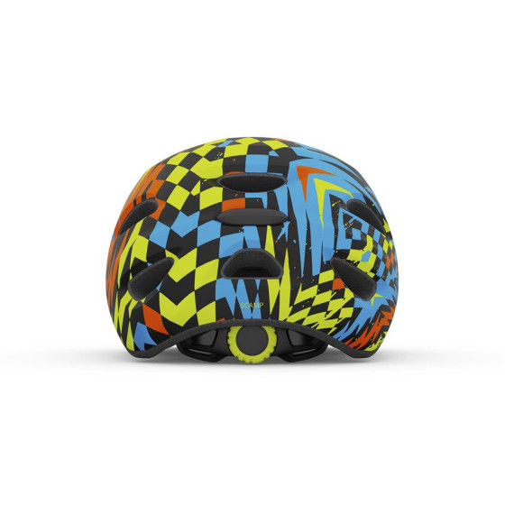 Dětská přilba MTB - GIRO Scamp - Mat Black Check Fade