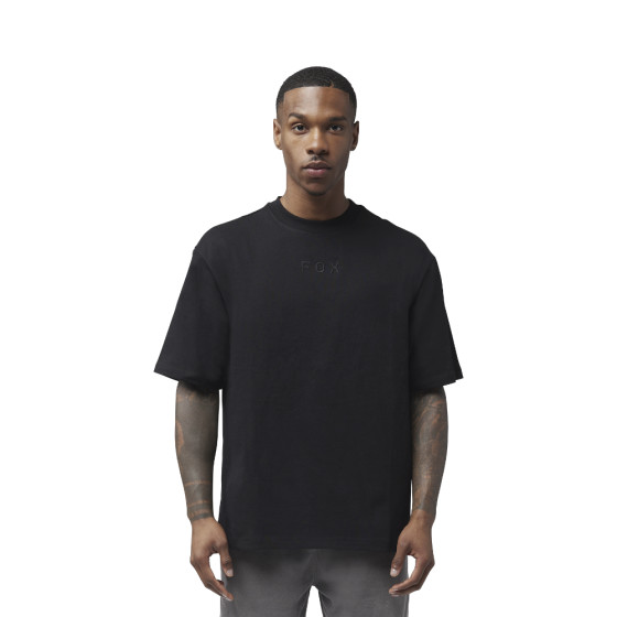 Triko - FOX Wordmark Oversized Tee 2025 - Black