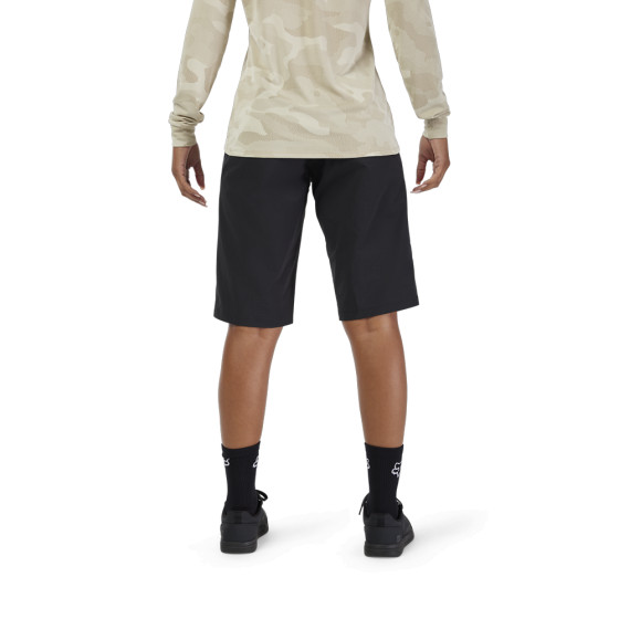 Dámské kraťasy - FOX Ranger Short s cyklovložkou 2025 - Black