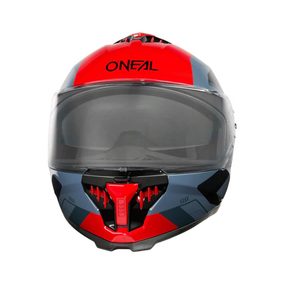 Přilba na silniční moto - O´NEAL Challenger 2025 - černá/šedá/červená
