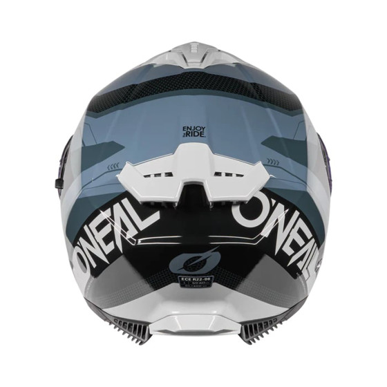 Přilba na silniční moto - O´NEAL Challenger EXO - černá / šedá / sv. šedá