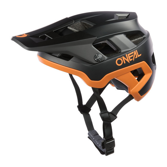 Přilba MTB - O'NEAL Defender SOLID 2025 - černá/oranžová