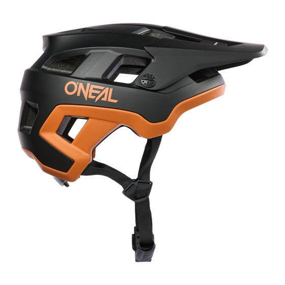 Přilba MTB - O'NEAL Defender SOLID 2025 - černá/oranžová