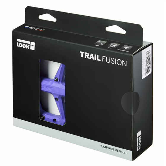 Pedály MTB - LOOK Trail Roc Fusion - Purple