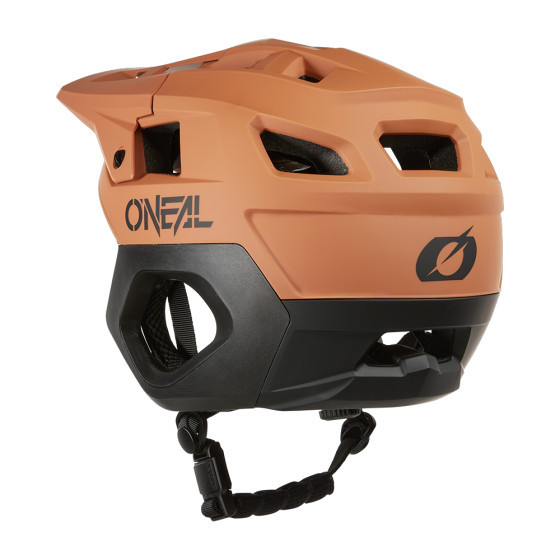 Přilba MTB - O'NEAL Trapper SOLID - Hnědá / Černá