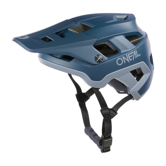 Přilba MTB - O'NEAL Defender SOLID 2025 - Modrá / Tmavě šedá