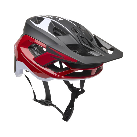 Přilba MTB - FOX Speedframe Pro Defy Ce 2025 - Fluo Red