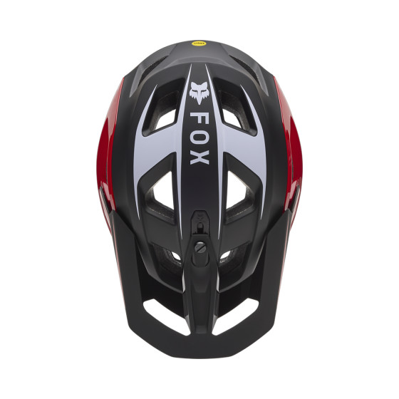 Přilba MTB - FOX Speedframe Pro Defy Ce 2025 - Fluo Red