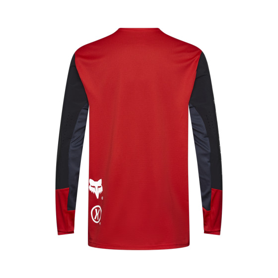 Dres - FOX Defend Ls Jersey 2025 - Fluo Red