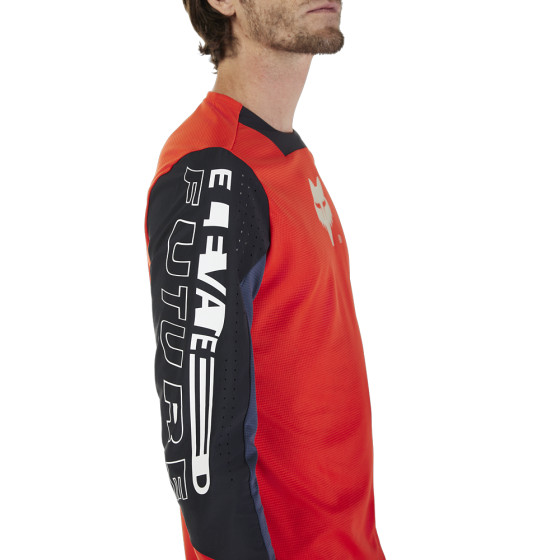 Dres - FOX Defend Ls Jersey 2025 - Fluo Red