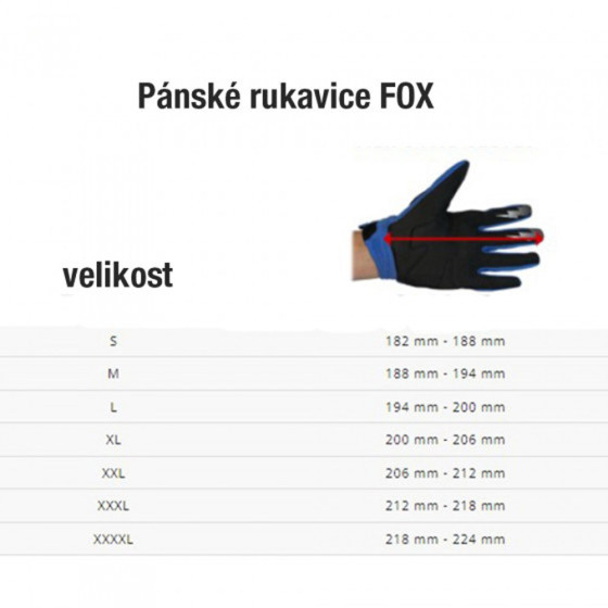 Rukavice - FOX Flexair Elevated 2025 - Midnight